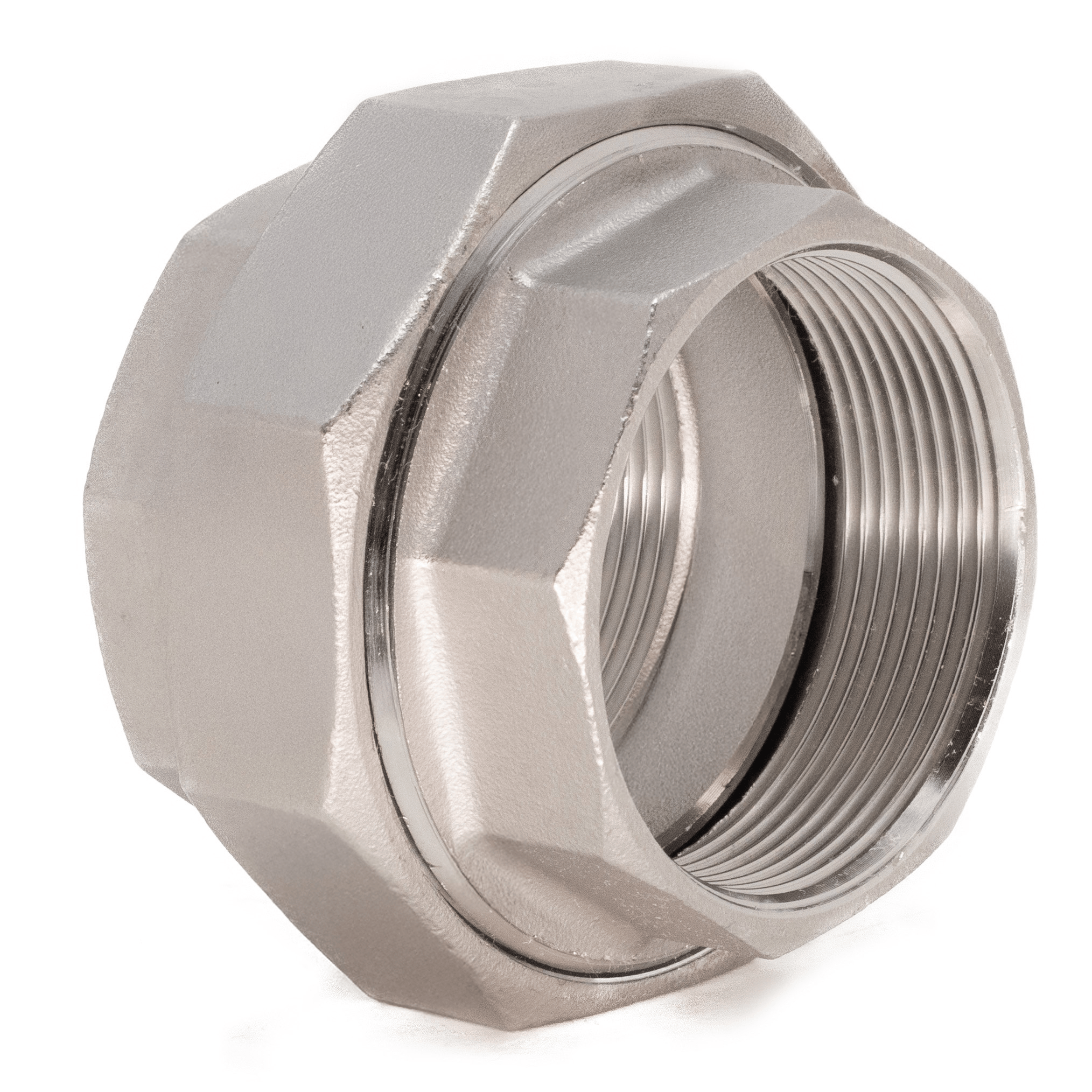 União Roscada Fêmea-Fêmea (plana teflon)